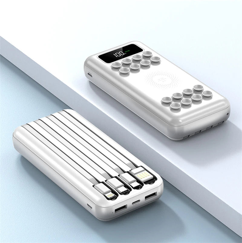 Wireless Magnetic Power Bank 20000mAh – MagSafe Compatible Fast Charging for iPhone & Android